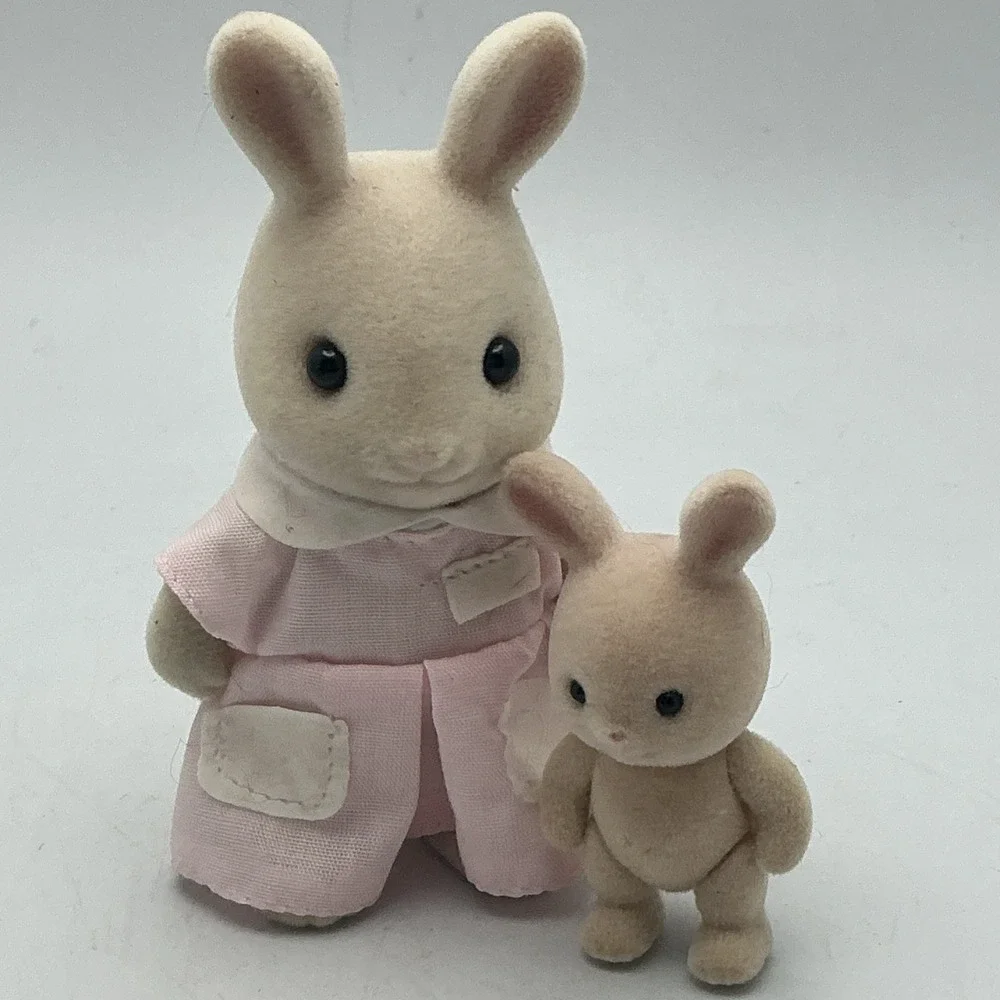 Easter Bunny Family, Daddy Woodzeez, Moms‎ & Kids - Lot of 6